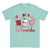 Seafoam you give me tachycardia Classic Tee - MaliasSmallBusiness