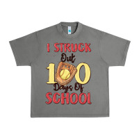 Tornado i struck out 100 days of school Urban Heavy Tee - MaliasSmallBusiness