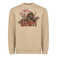 Mushroom long live cowboys cards Heavyweight Sweatshirt - NancyCooperArtShop