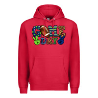 Cardinal Game day green and blue team color Premium Hoodie - HowdyJamesFarm