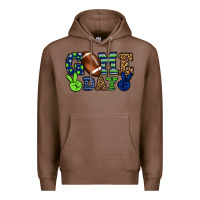 Chestnut Game day green and blue team color Premium Hoodie - HowdyJamesFarm