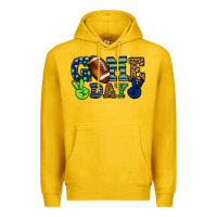 Lemon Game day green and blue team color Premium Hoodie - HowdyJamesFarm