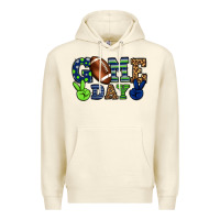 Sandshell Game day green and blue team color Premium Hoodie - HowdyJamesFarm