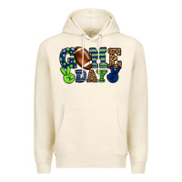 Tofu Game day green and blue team color Premium Hoodie - HowdyJamesFarm