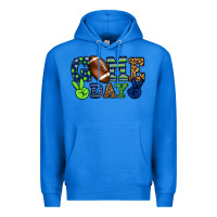 True Royal Game day green and blue team color Premium Hoodie - HowdyJamesFarm