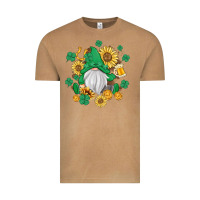 Vintage Camel st patrick's day shamrock sunflowers gnome Vintage Tee - MaliasSmallBusiness