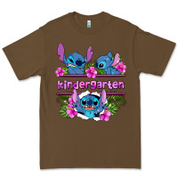 Cacao preview flower stitch kindergarten Premium Tee - AdoDesignShop