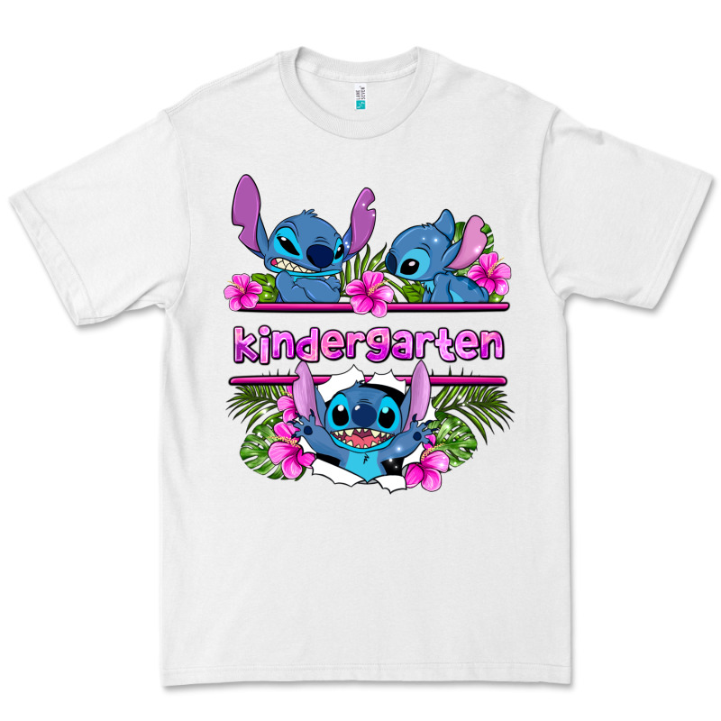 Preview Flower Stitch Kindergarten Premium Tee by AdoDesignShop | Teevron