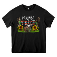 Black mama tried1 Heavy Core Tee - CowhideDigitalArt