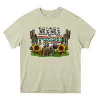 Mossy mama tried1 Heavy Core Tee - CowhideDigitalArt
