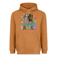 Meerkat Happy Easter Heifers Easter Day Heavyweight Hoodie - HowdyJamesFarm