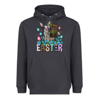 Smoke Happy Easter Heifers Easter Day Heavyweight Hoodie - HowdyJamesFarm