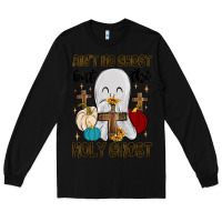 Black ain t no ghost but the holy ghost Long Sleeve Tee - MaliasSmallBusiness