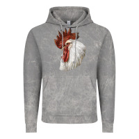 Cloud Rock Leghorn Rooster Head Vintage Hoodie - LillyAllenDesigns