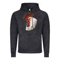 Vintage Arctic Leghorn Rooster Head Vintage Hoodie - LillyAllenDesigns