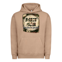 Pigment Burro Brave mom from son up to son down Mother's Day Urban Hoodie - FaDigitalArtStudio
