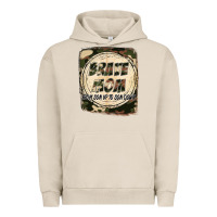 Pigment French Oak Brave mom from son up to son down Mother's Day Urban Hoodie - FaDigitalArtStudio