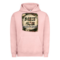 Pigment Salmon Brave mom from son up to son down Mother's Day Urban Hoodie - FaDigitalArtStudio