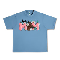 Pebble Blue horse mom Urban Heavy Tee - MaliasSmallBusiness