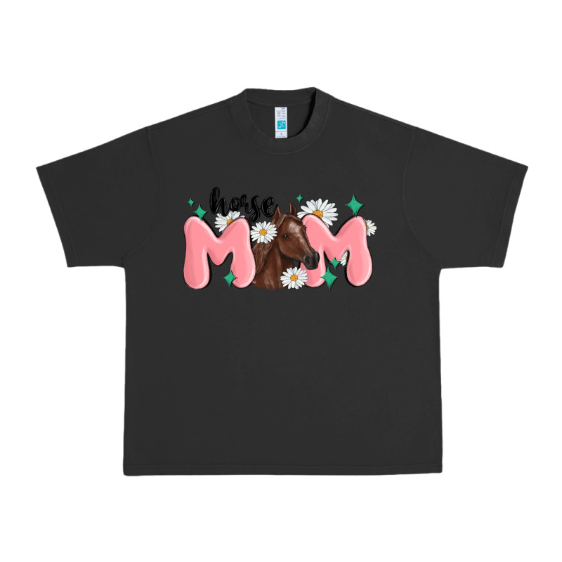 Horse Mom Urban Heavy Tee by MaliasSmallBusiness | Teevron