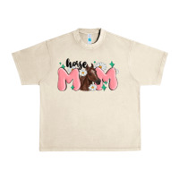 Sandshell horse mom Urban Heavy Tee - MaliasSmallBusiness