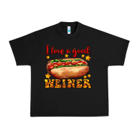 Black i love a good weiner Urban Heavy Tee - AdoDesignShop