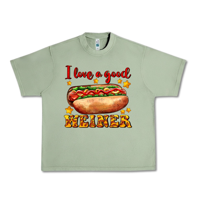 I Love A Good Weiner Urban Heavy Tee by AdoDesignShop | Teevron