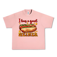 Salmon i love a good weiner Urban Heavy Tee - AdoDesignShop