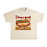 Sandshell i love a good weiner Urban Heavy Tee - AdoDesignShop