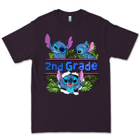 Plum preview flower stitch 2nd grade Premium Tee - AdoDesignShop