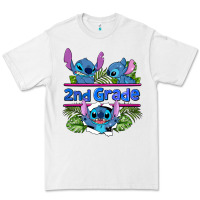 White preview flower stitch 2nd grade Premium Tee - AdoDesignShop