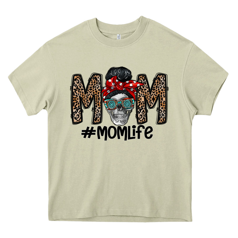 Mom Life Heavy Core Tee by CowhideDigitalArt | Teevron