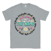 Heather Grey by the power of the name Classic Tee - MaliasSmallBusiness