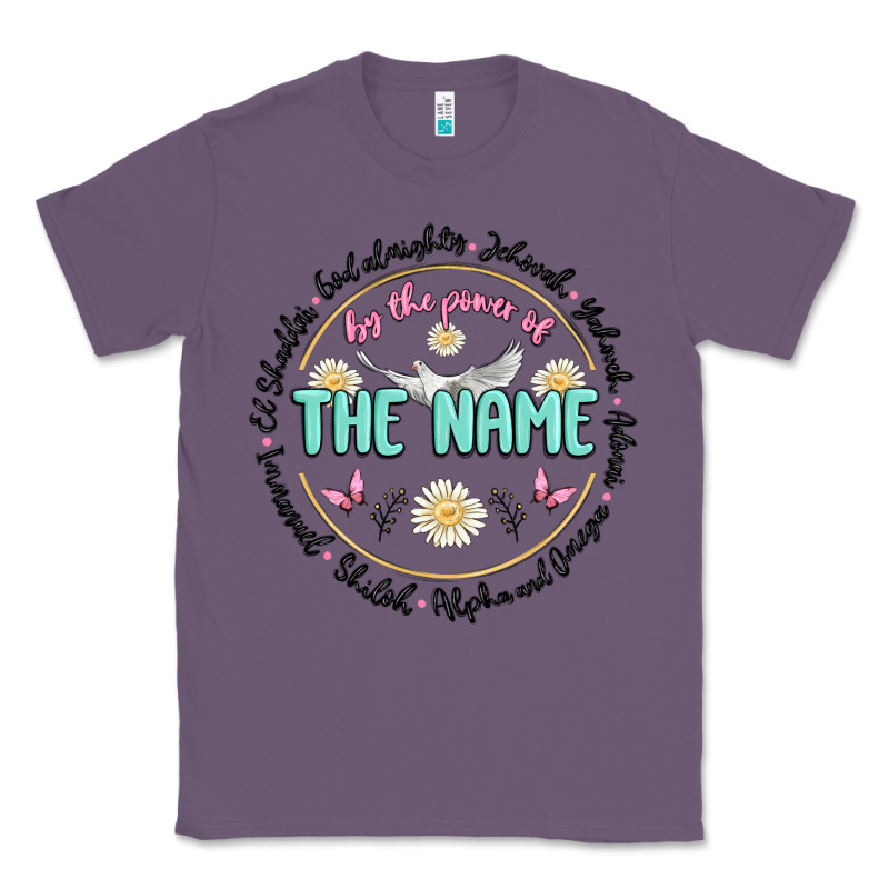 By The Power Of The Name Classic Tee by MaliasSmallBusiness | Teevron