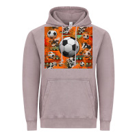 Soccer Aztec Glitter Tumbler Vintage Hoodie | Teevron