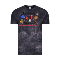 Cloud Black i'm a hot mess,always stressed,and proudly a baseb Vintage Tee - MaliasSmallBusiness