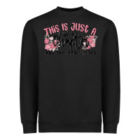 Black this is just a chapter not the whole story Heavyweight Sweatshirt - MaliasSmallBusiness