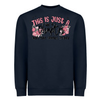 Navy this is just a chapter not the whole story Heavyweight Sweatshirt - MaliasSmallBusiness