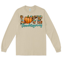 Mushroom love thanksgiving pumpkin Long Sleeve Tee - JahusDesignShop