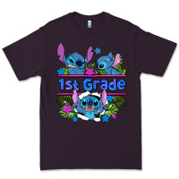 Plum preview flower stitch 1st grade Premium Tee - AdoDesignShop