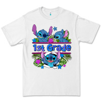 White preview flower stitch 1st grade Premium Tee - AdoDesignShop