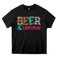 Black beer and sunshine Heavy Core Tee - HRA Design Shop