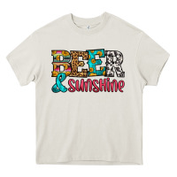 Cream beer and sunshine Heavy Core Tee - HRA Design Shop
