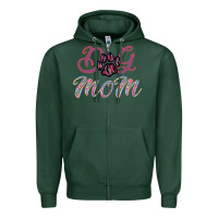 Sports Green Dog Mom Zipper Hoodie - Bettercallsaul
