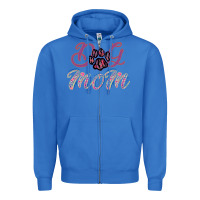 Dog Mom Zipper Hoodie | Teevron