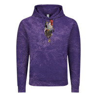 Cloud Purple cream legbar rooster Vintage Hoodie - LillyAllenDesigns