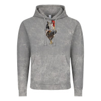 Cloud Rock cream legbar rooster Vintage Hoodie - LillyAllenDesigns