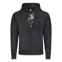 Vintage Arctic cream legbar rooster Vintage Hoodie - LillyAllenDesigns