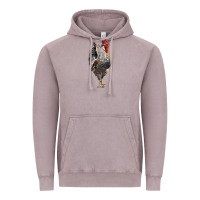 Vintage Zinc cream legbar rooster Vintage Hoodie - LillyAllenDesigns