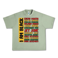 Oil Green black history  month Urban Heavy Tee - MaliasSmallBusiness
